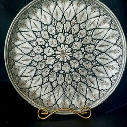 Vintage Persian Copper Hand Hammered Wall Plate home house decor