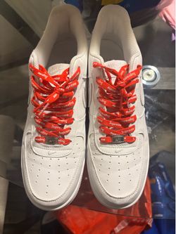 White supreme air force 1