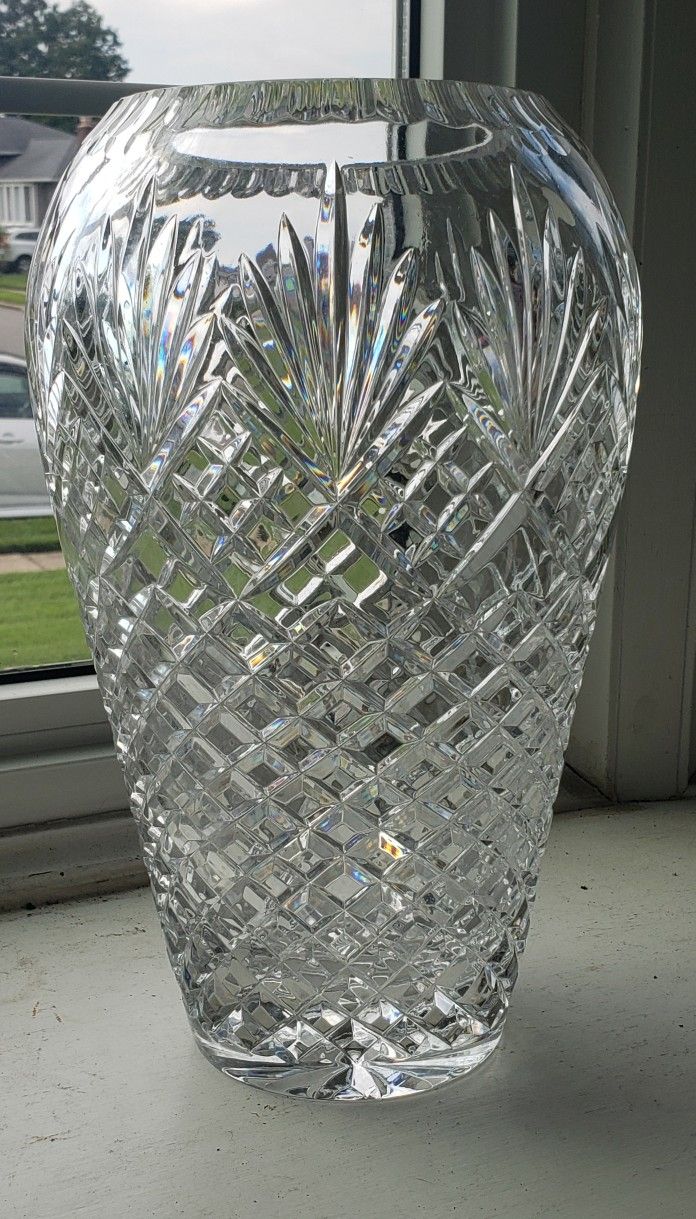 Vintage Crystal Vase ▪︎HEAVY▪︎