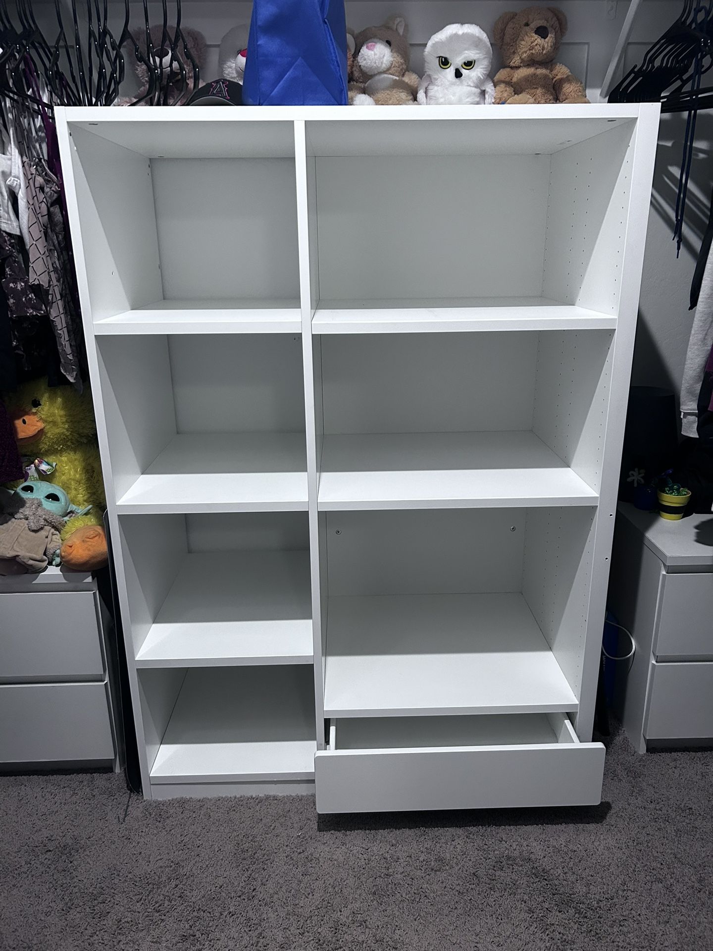 White Bookshelf