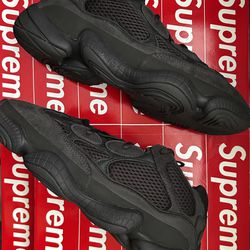 Size 9.5 - adidas Yeezy 500 Low Utility Black