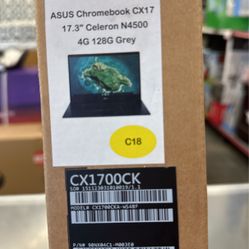 Asus Chromebook Cx17 17.3inch Display Grey