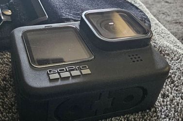 GoPro HERO9 Black 5K Action Camera Bundle - 3 Batteries, Charger, Mounts & Cases