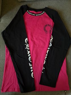 Chrome Hearts Raglan Long Sleeve Shirt