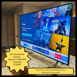 Samsung 65" 4K UHD HDR Smart TV 8-Series