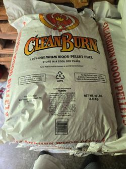 Clean Burn Premium Wood Pellets