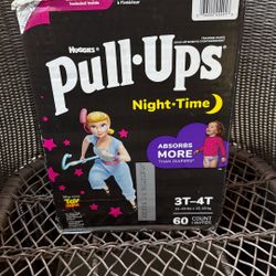 Huggies Girls Night Time Pull Ups 3T-4T