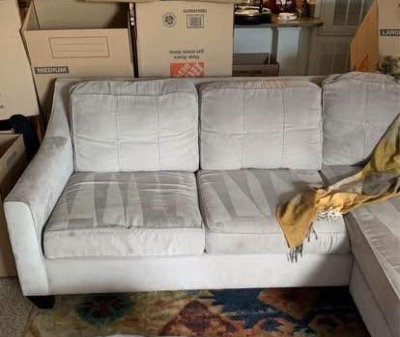 Gray Sectional Couch