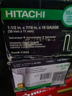 Floor Staples -2 box