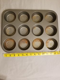Rusty Cupcake Pan