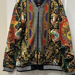 Barabas men’s Long sleeve Jacket , Bomber, Brand New 3 Xl