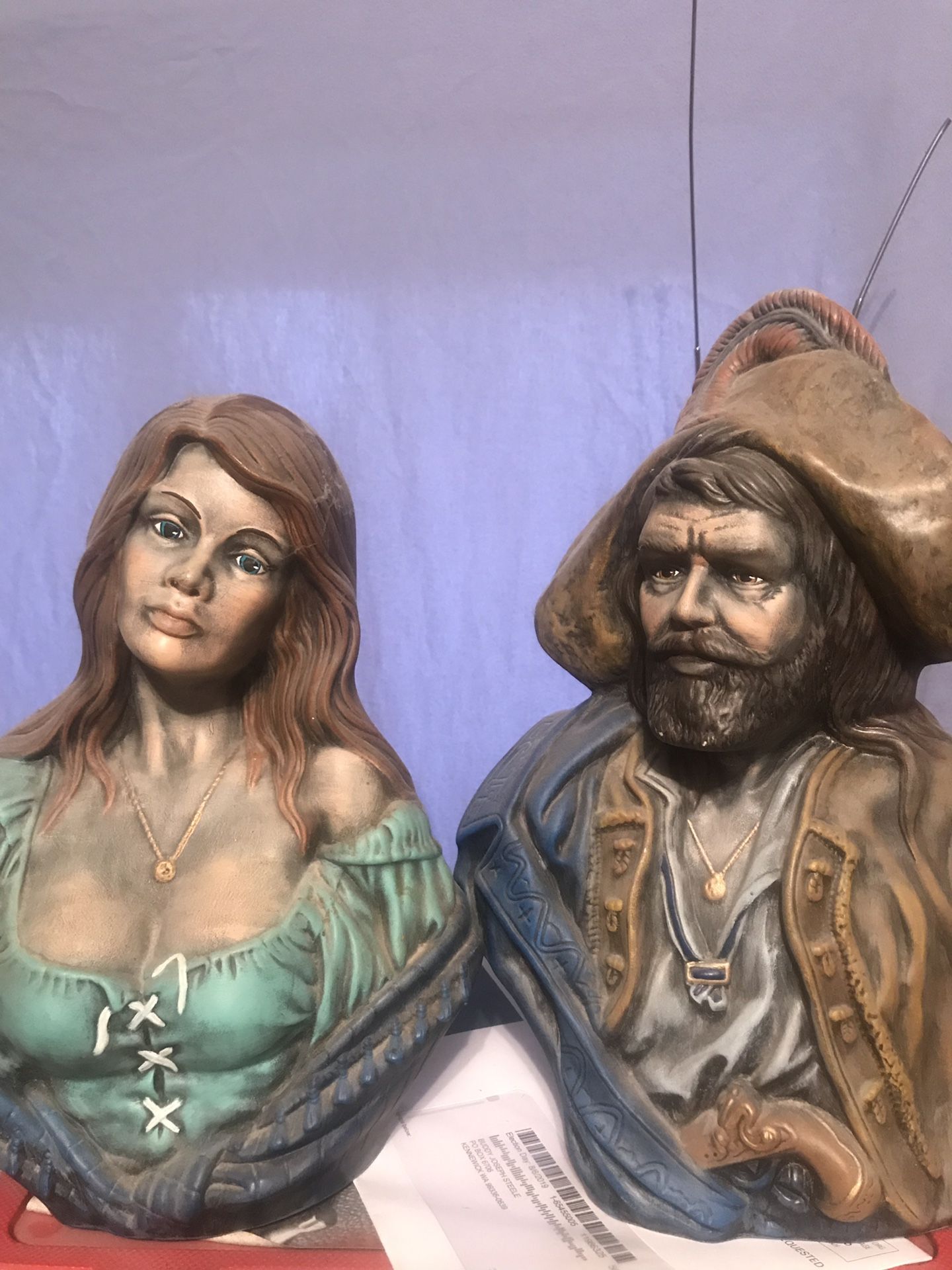Pirate Busts Decorations