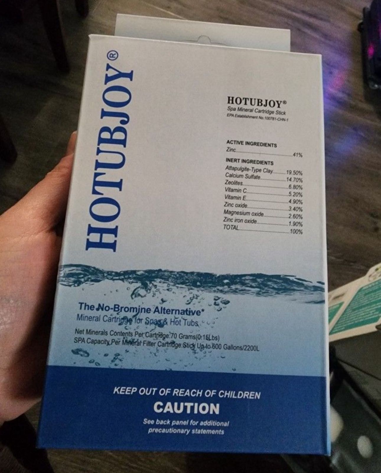 3 Pack Hot Tub Mineral Iron Filter Sticks