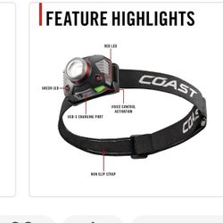 FLX65R 700 Lumen Bilingual Voice Control Rechargeable LED