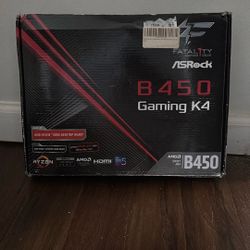 ASRock B450 Gaming K4 Motherboard (AM4) Ryzen Ready