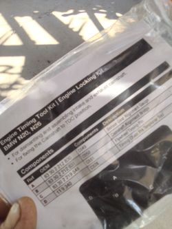 Engine timing tool kit
