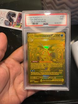 Pokemon Chaos arising gold mega greninja card
