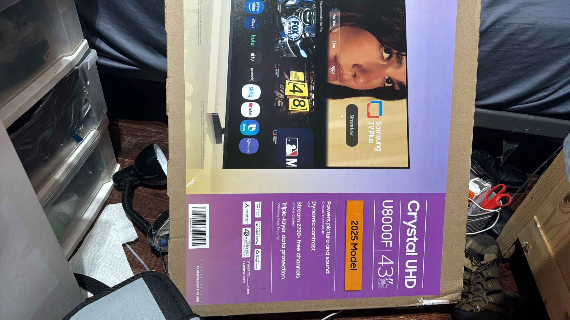 New Samsung Crystal Uhd 43 Inch 25 Model Tv