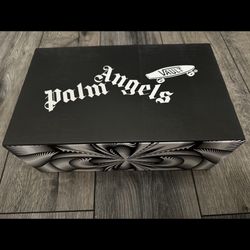 VANS VAULT SK8-MID LUX PALM ANGELS BLACK WHITE BEIGE 