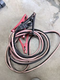 VIKING 20 ft., 2 Gauge Super Heavy Duty Jumper Cables