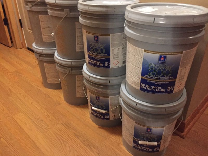Sherwin Williams Eg-shel paint