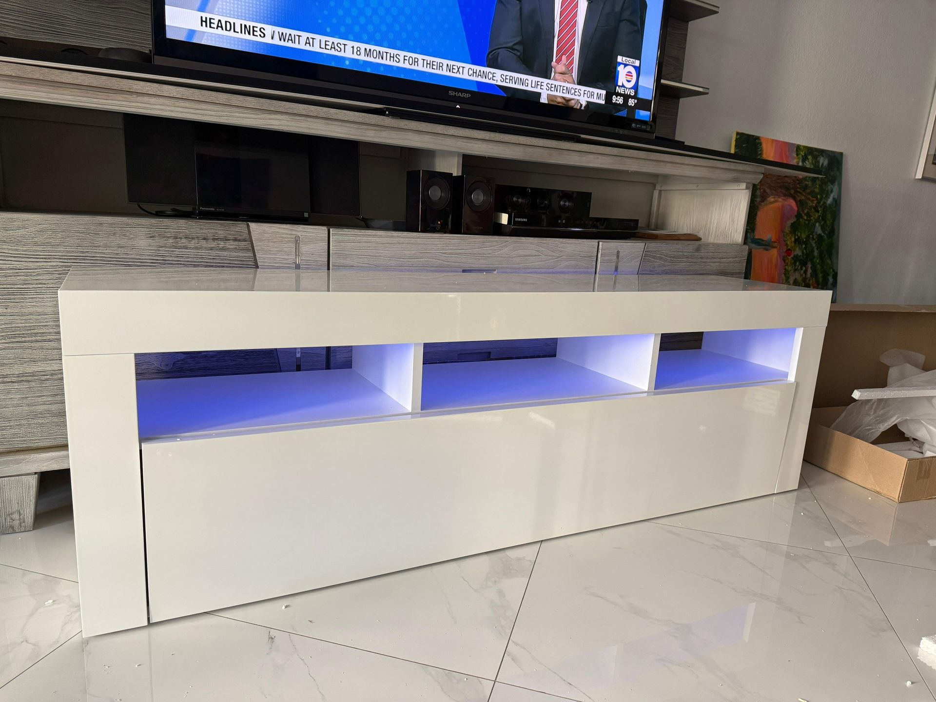 New Tv Stand in the box