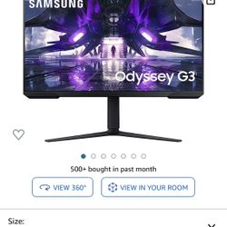 Game Monitor Samsung Odyssey G3 (New) 