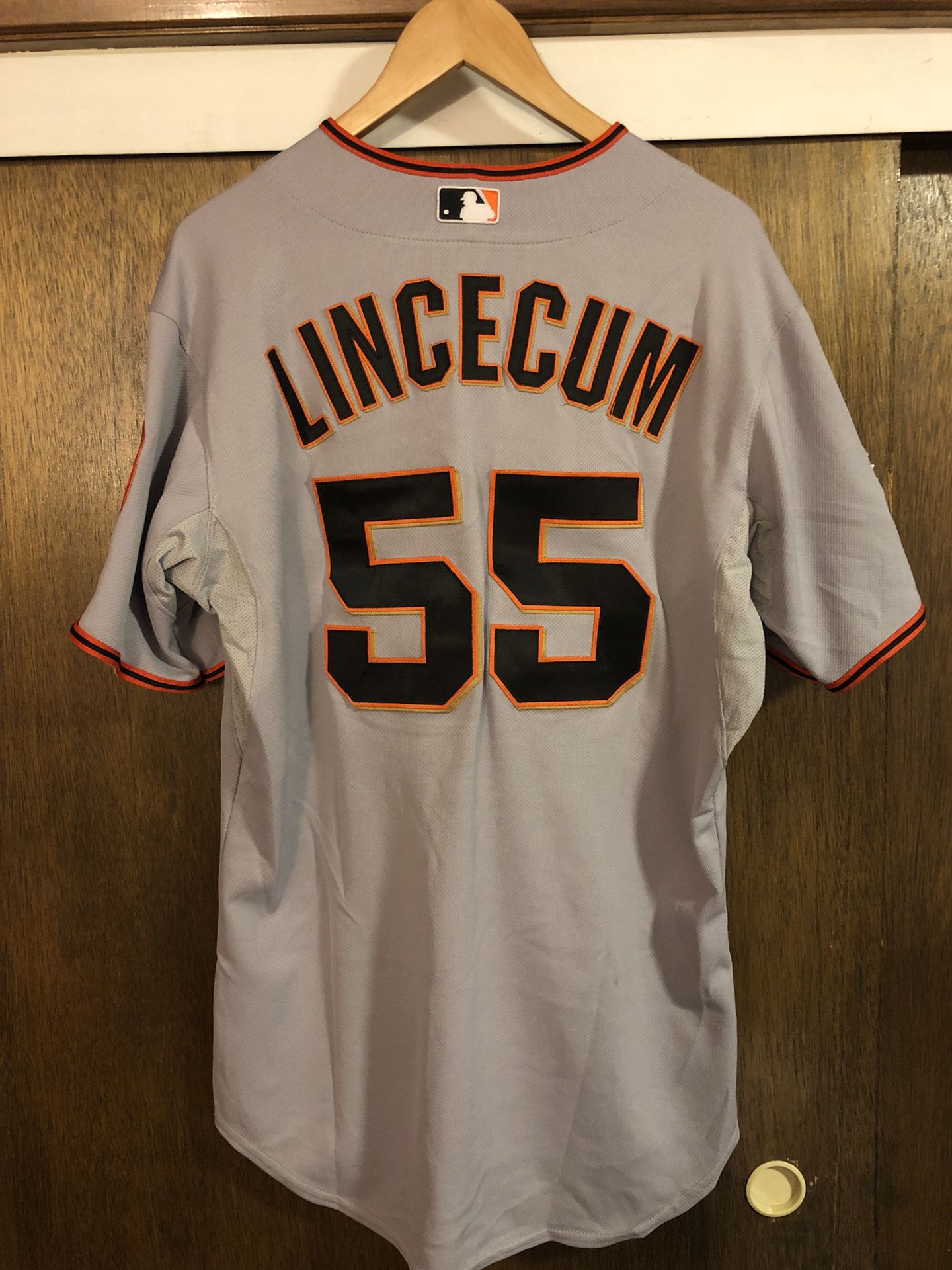 Tim Lincecum SF giants away jersey w/ 2010 all star patch 44 for Sale in  Daly City, CA - OfferUp