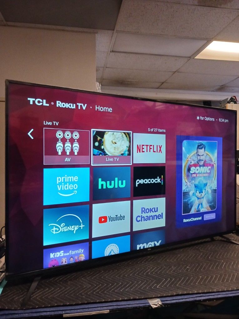 75 Inch TCL TV
