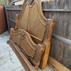 Queen size bed frame