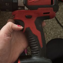 Got My Milwaukee  Drill Driver With Milwaukee Charger M12  M18  With M18 Red Lithium High Output HD12.0
