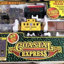 Vintage Coastal Express Radio Control Train Set  EZTEC 36912