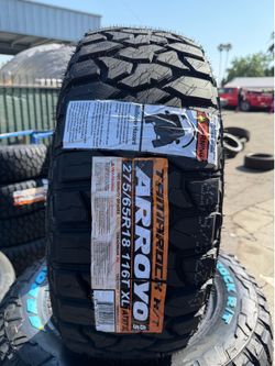 275/65/18 Arroyo Rugged Terrain Tires