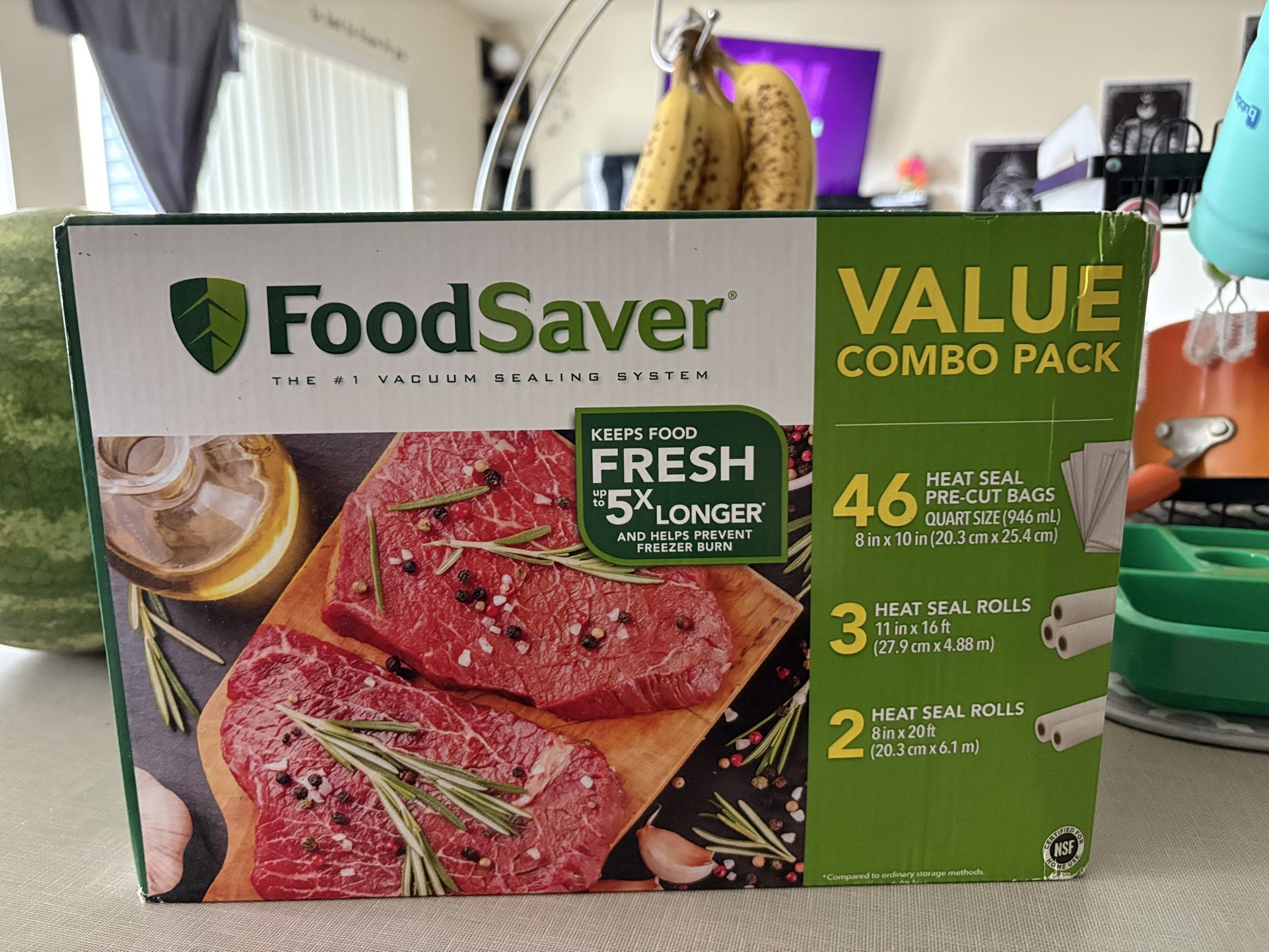 Vacuum Sealer (VS3180) & Extra Bags