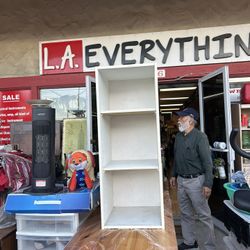 White Small Bookcase / Organizer 