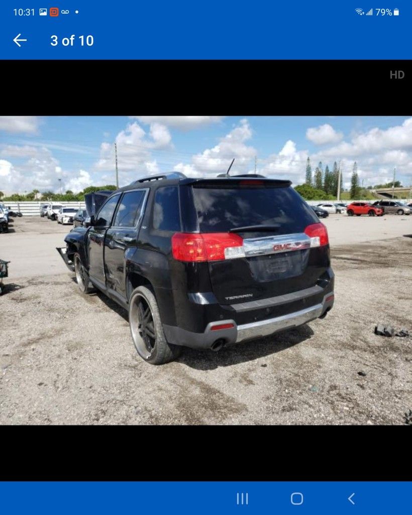 GMC Terrain 2013 2016 Full Parts Out