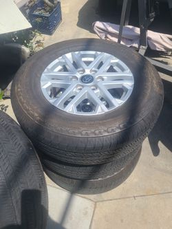 Toyota Tundra, Sequoia, Wheels And Tires