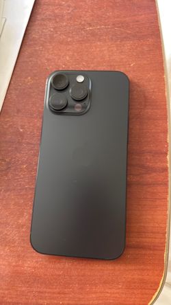 iPhone 16 Pro Max new 256 GB dark color