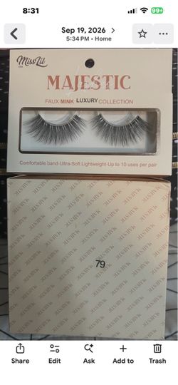 Cosmetics makeup Eyelashes
