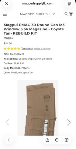 Magpul PMAG 30 Round Gen M3 5.56 Magazine