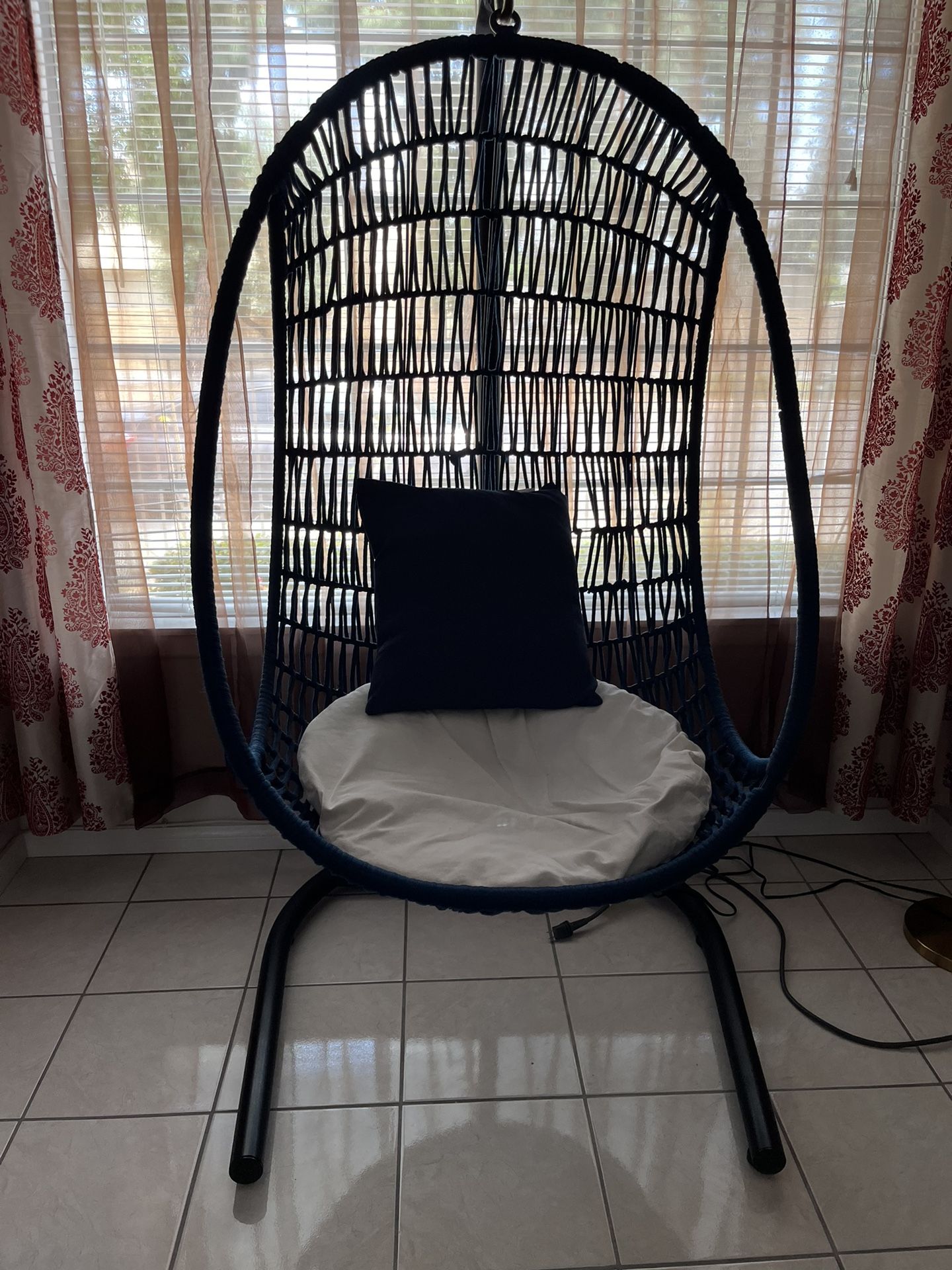 Beautiful Blue Hanging chair