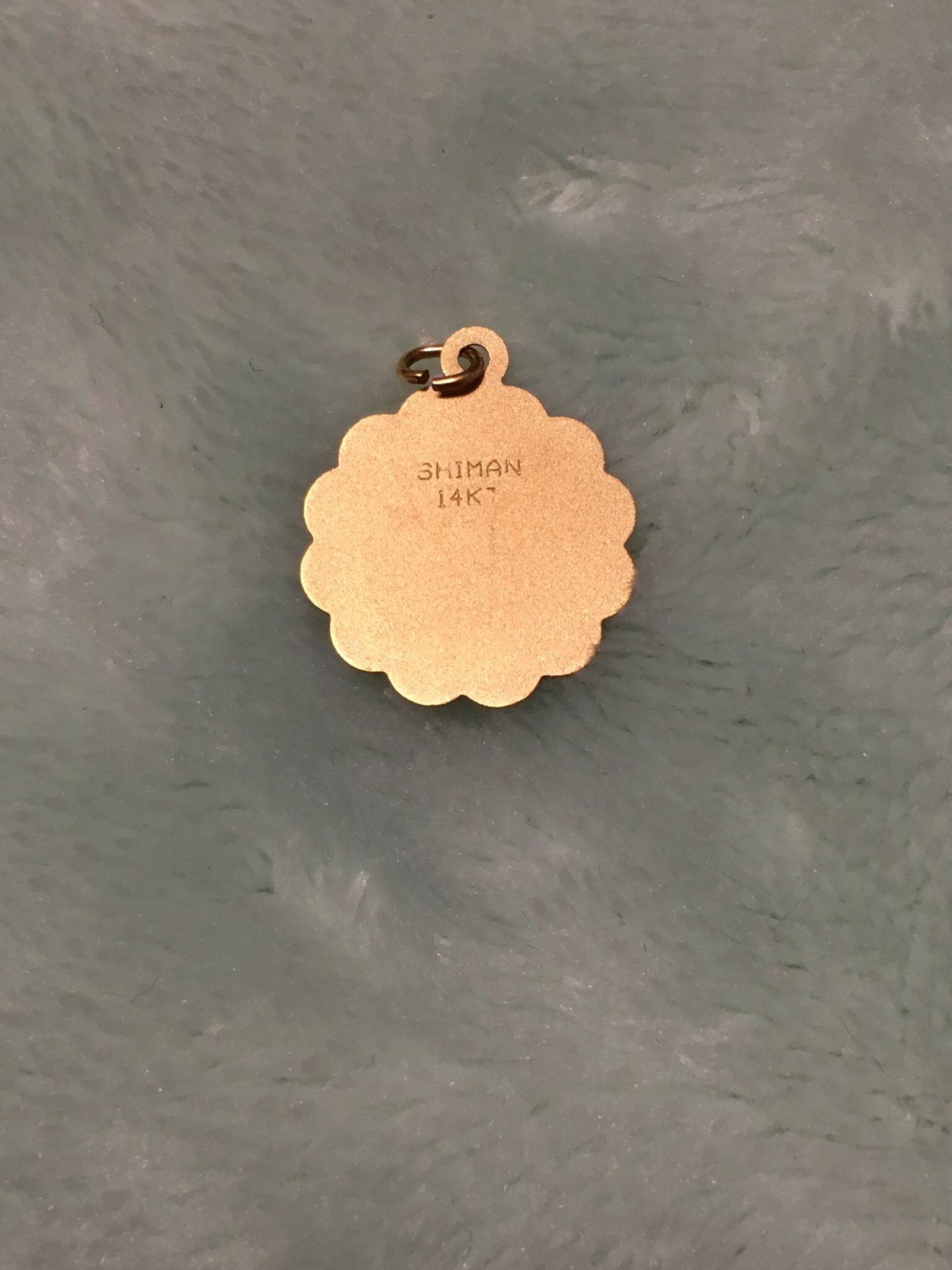 Antique 14k Gold holy communion Charm