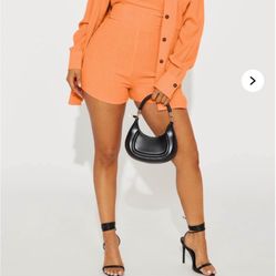Orange Romper