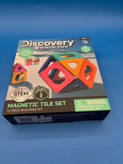 Discovery Mindblown Magnetic Tile building set