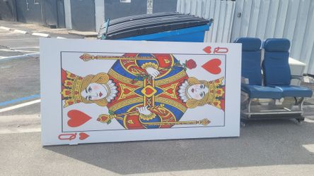 Free Queen of Hearts Large Doors or wall fixtures
