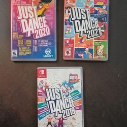 Nintendo switch just dance video game lot
