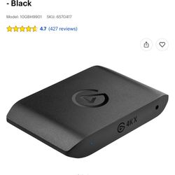 Elgato - 4K X 4K144 HDR10 External Capture Card