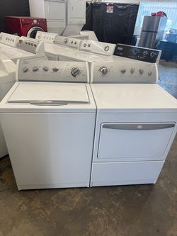 Used Whirlpool Washer and Gas Dryer