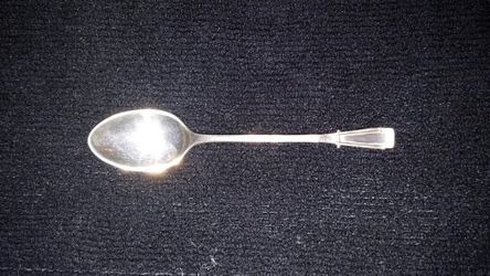 Sterling silver spoon very old