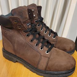 Wolverine Mens Boots  Brown Leather Upper Thermolite Boots Size 12